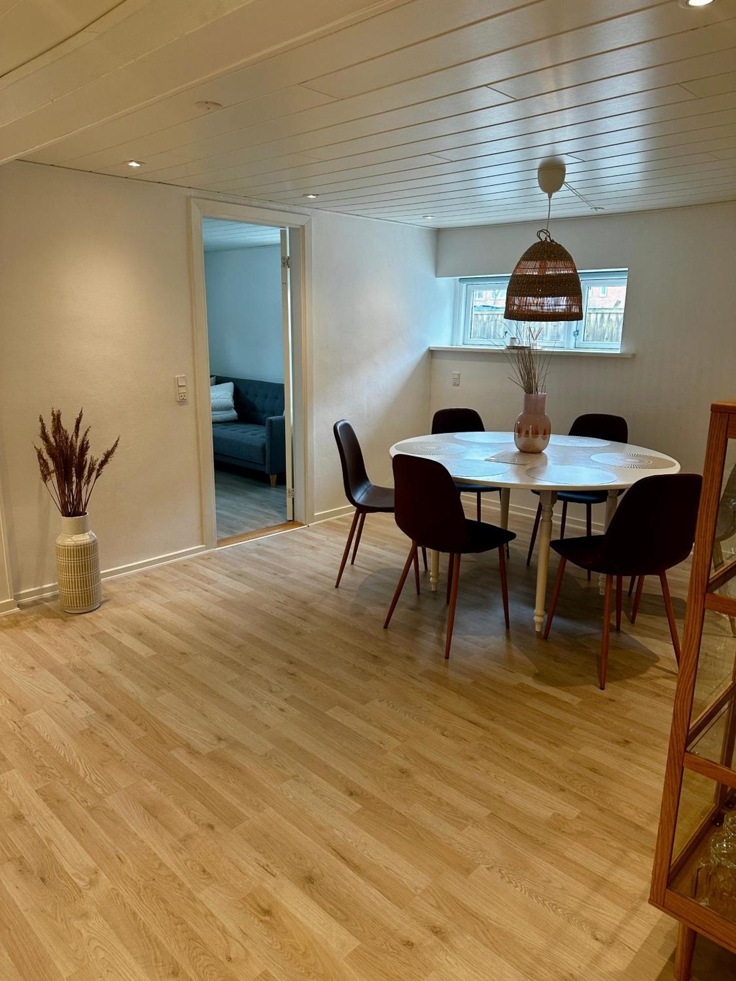 Skon Lejlighed Med Egen Terrasse Og Have Taet Pa Centrum I สเกเกน ภายนอก รูปภาพ